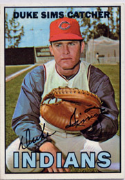 1967 Topps Baseball Cards      003       Duke Sims